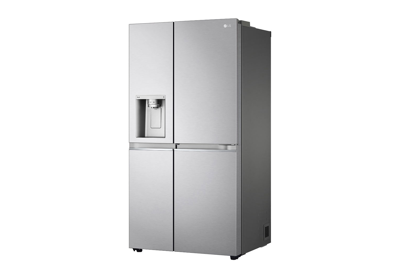 LG Side-by-Side mit Door-in-Door® | 635 Liter Kapazität | Energieeffizienzklasse E | Interner Wassertank 4L | Brushed Steel | GSJV91BSAE, GSJV91BSAE