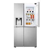 LG Side-by-Side mit Door-in-Door® | 635 Liter Kapazität | Energieeffizienzklasse E | Interner Wassertank 4L | Brushed Steel | GSJV91BSAE, GSJV91BSAE
