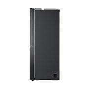 LG Side-by-Side mit Door-in-Door® | Eis-, Crushed Ice- und Wasserspender | 635 Liter Kapazität | Energieeffizienzklasse E | Interner Wassertank 4L | Matte Black Steel | GSJV91MCAE, GSJV91MCAE
