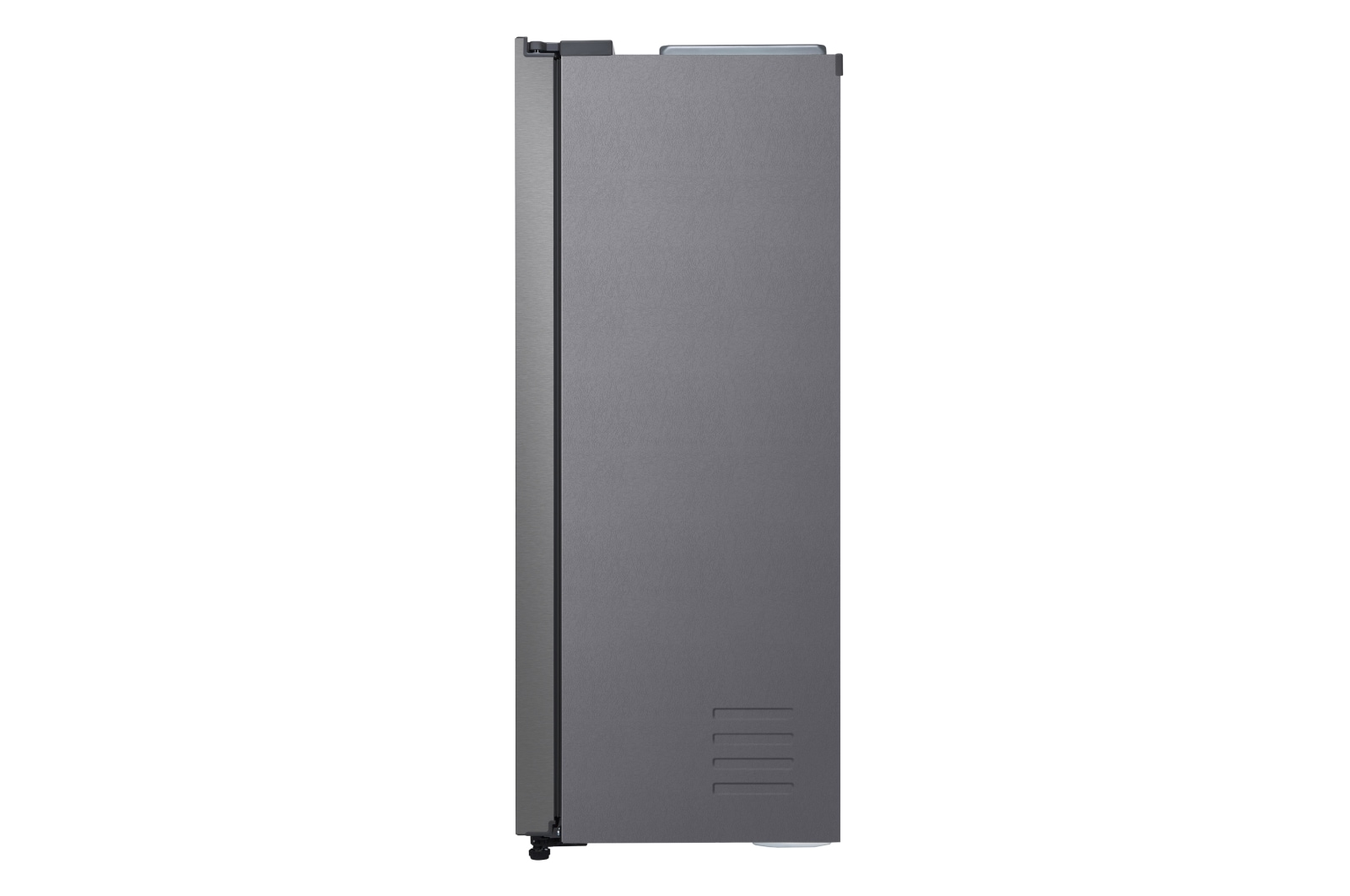 LG Side-by-Side mit Eis-, Crushed Ice- und Wasserspender  | 606 Liter Kapazität | Festwasseranschluss | Energieeffizienzklasse F | Dark Graphite | GSL360ICEZ, GSL360ICEZ