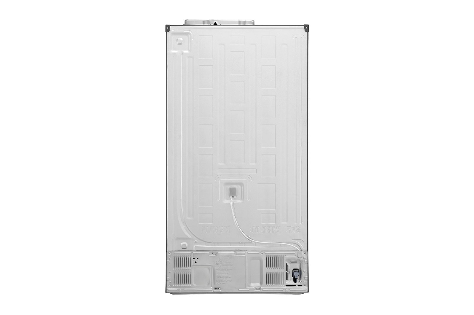 LG Side-by-Side mit Eis-, Crushed Ice- und Wasserspender | 625 Liter Kapazität | Energieeffizienzklasse E |  Interner Wassertank 4L | Steel | GSL461ICEE, GSL461ICEE