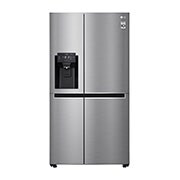 LG Side-by-Side mit Eis-, Crushed Ice- und Wasserspender | 625 Liter Kapazität | Energieeffizienzklasse E |  Interner Wassertank 4L | Steel | GSL461ICEE, GSL461ICEE