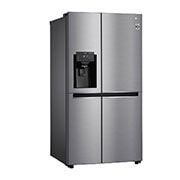 LG Side-by-Side mit Eis-, Crushed Ice- und Wasserspender | 625 Liter Kapazität | Energieeffizienzklasse E |  Interner Wassertank 4L | Steel | GSL461ICEE, GSL461ICEE