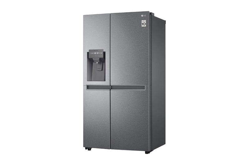 LG Side-by-Side mit Eis-, Crushed Ice- und Wasserspender | 635 Liter Kapazität | Energieeffizienzklasse F | Festwasseranschluss | Dark Graphite | GSLV30DSXM, GSLV30DSXM