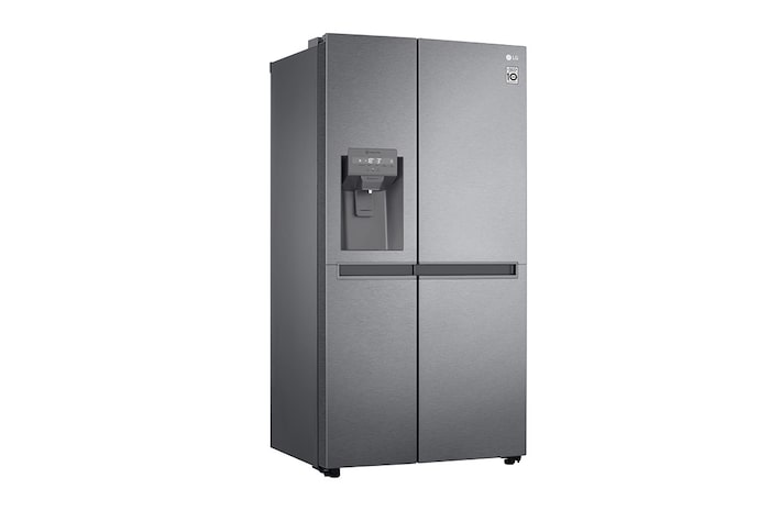 LG Side-by-Side Kühlschrank (EEK E, 634L, 179 cm hoch) mit 4L internem Wassertank, Eis-, Crushed Ice- und Wasserspender | GSLV31DSXE, GSLV31DSXE