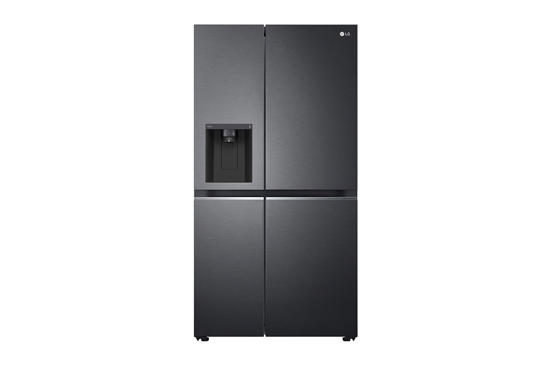 LG Side-by-Side Kühlschrank (D, 635L, 179cm hoch) mit Eis-, Crushed Ice- und Wasserspender & internem Wassertank | GSLV71MCLE, GSLV71MCLE