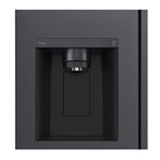 LG Side-by-Side Kühlschrank (D, 635L, 179cm hoch) mit Eis-, Crushed Ice- und Wasserspender & internem Wassertank | GSLV71MCTD, GSLV71MCTD
