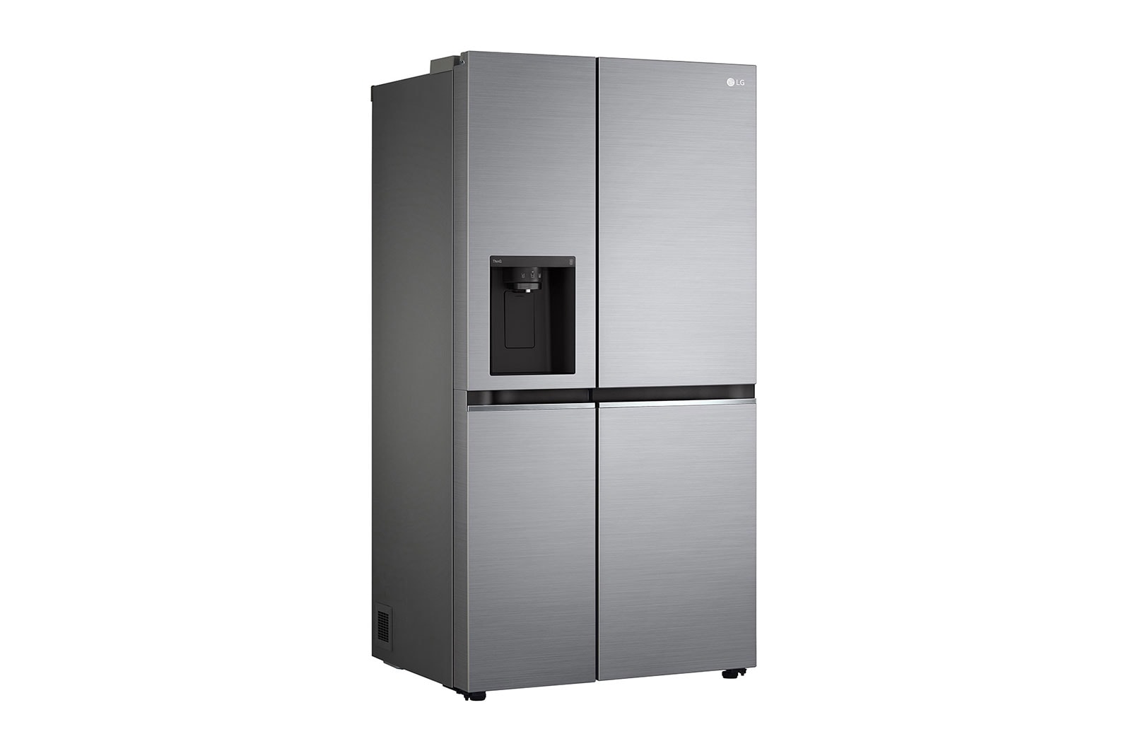 LG Side-by-Side Kühlschrank (E, 635L, 179cm hoch) mit Eis-, Crushed Ice- und Wasserspender & internem Wassertank | GSLV71PZTE, GSLV71PZTE