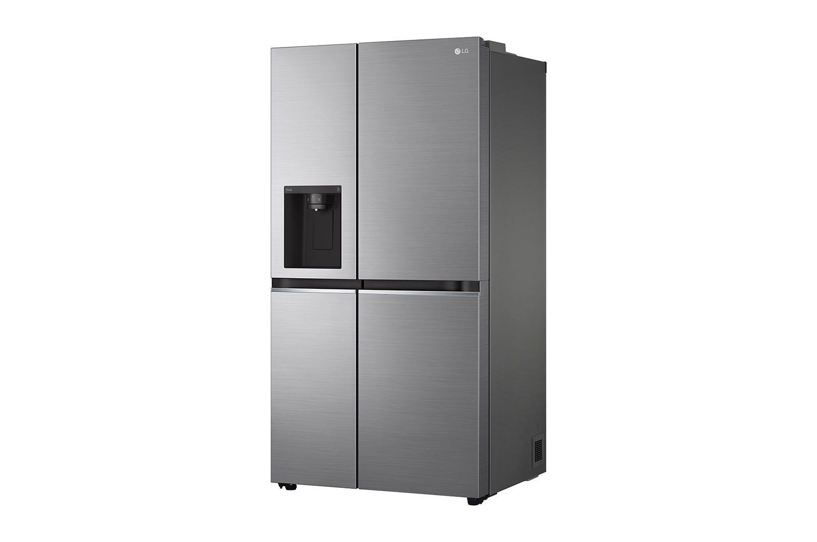 LG Side-by-Side Kühlschrank (E, 635L, 179cm hoch) mit Eis-, Crushed Ice- und Wasserspender & internem Wassertank | GSLV71PZTE, GSLV71PZTE