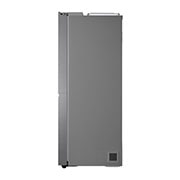 LG Side-by-Side mit Eis-, Crushed Ice- und Wasserspender | 634 Liter Kapazität | Energieeffizienzklasse D |  Festwasseranschluss | Platinum Silver |  GSLV90PZAD , GSLV90PZAD