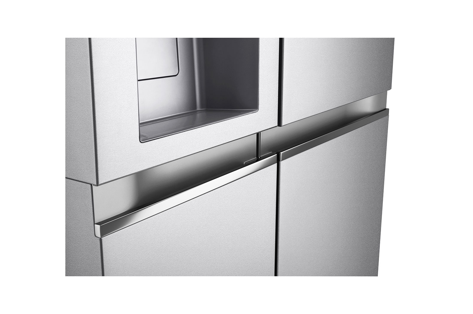 LG Side-by-Side Kühlschrank (C, 635L, 179cm hoch) mit internem Wassertank, Eis-, Crushed Ice- und Wasserspender & UVnano® | GSLV91MBAC, GSLV91MBAC