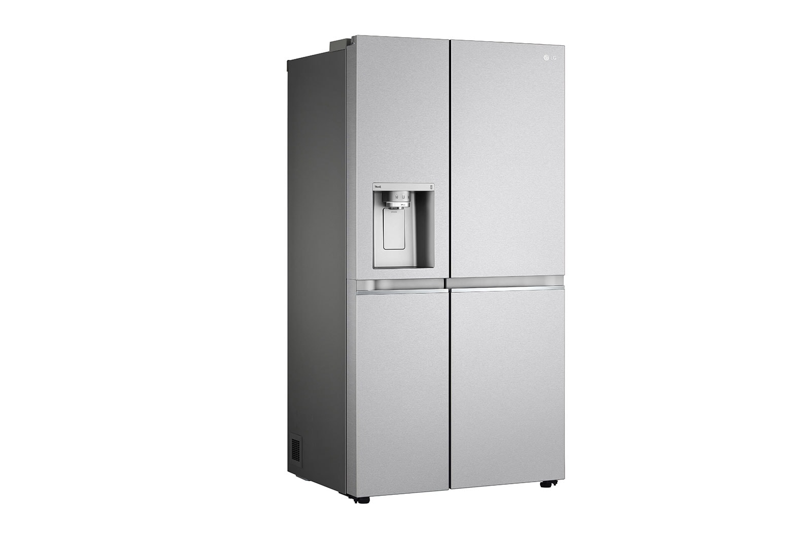 LG Side-by-Side Kühlschrank (C, 635L, 179cm hoch) mit internem Wassertank, Eis-, Crushed Ice- und Wasserspender & UVnano® | GSLV91MBAC, GSLV91MBAC