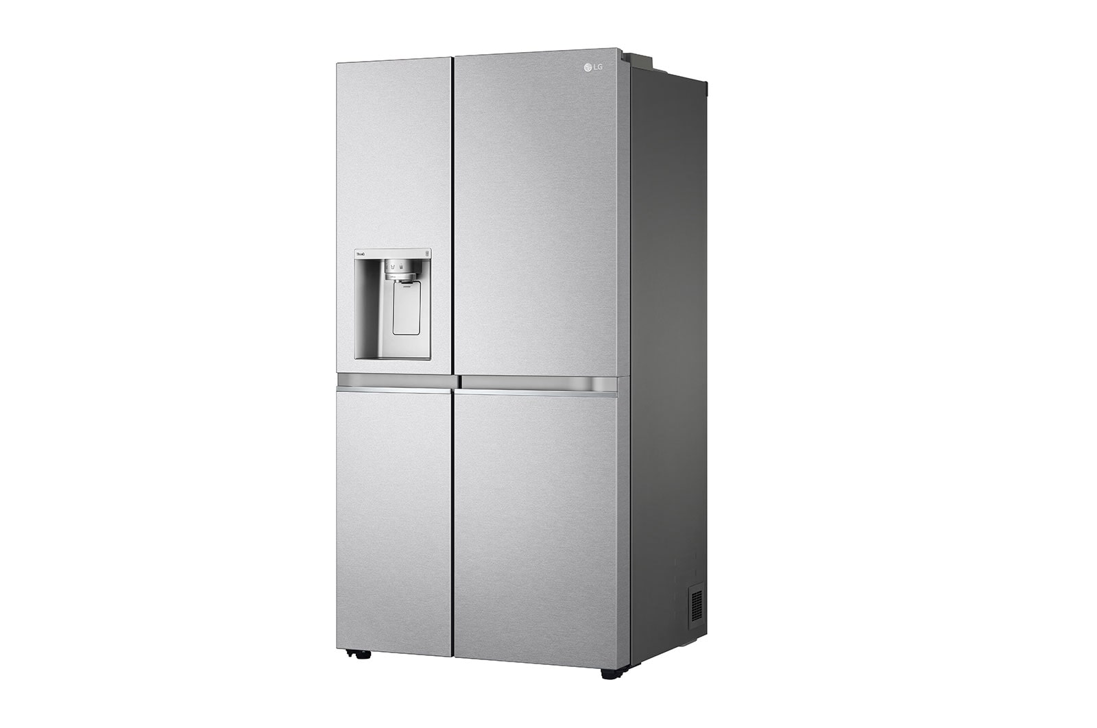 LG Side-by-Side Kühlschrank (C, 635L, 179cm hoch) mit internem Wassertank, Eis-, Crushed Ice- und Wasserspender & UVnano® | GSLV91MBAC, GSLV91MBAC