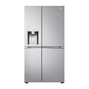 LG Side-by-Side Kühlschrank (C, 635L, 179cm hoch) mit internem Wassertank, Eis-, Crushed Ice- und Wasserspender & UVnano® | GSLV91MBAC, GSLV91MBAC