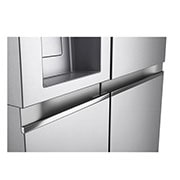 LG Side-by-Side Kühlschrank (C, 635L, 179cm hoch) mit internem Wassertank, Eis-, Crushed Ice- und Wasserspender & UVnano® | GSLV91MBAC, GSLV91MBAC