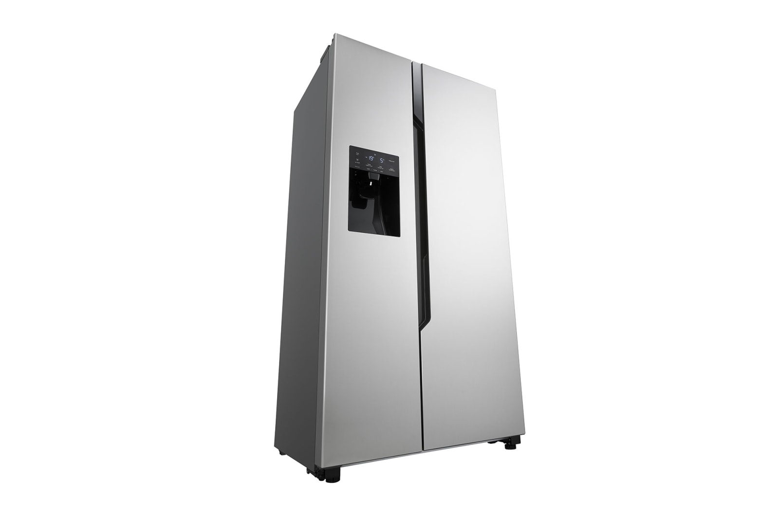 LG Side-by-Side Kühlschrank (E, 562L, 178,7 cm hoch) mit Eis-, Crushed Ice- und Wasserspender & internem Wassertank | GSM32HSBEH, GSM32HSBEH