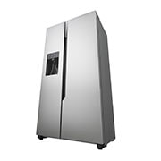 LG Side-by-Side Kühlschrank (E, 562L, 178,7 cm hoch) mit Eis-, Crushed Ice- und Wasserspender & internem Wassertank | GSM32HSBEH, GSM32HSBEH