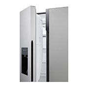 LG Side-by-Side Kühlschrank (E, 562L, 178,7 cm hoch) mit Eis-, Crushed Ice- und Wasserspender & internem Wassertank | GSM32HSBEH, GSM32HSBEH