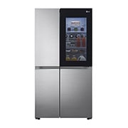 LG Side-by-Side mit InstaView Door-in-Door® | 655 Liter Kapazität | Energieeffizienzklasse E | Platinum Silver | GSQV90PZAE, GSQV90PZAE