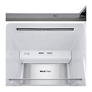 LG Side-by-Side mit InstaView Door-in-Door ® | Eis-, Crushed Ice- und Wasserspender | 625 Liter Kapazität | Energieeffizienzklasse E | Interner Wassertank 4L | Edelstahl-Look | GSX961NECE, GSX961NECE