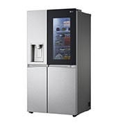LG Side-by-Side mit InstaView Door-in-Door ®  | Eis-, Crushed Ice- und Wasserspender | 635 Liter Kapazität | EEK E | Metal Sorbet | GSXD91MBAE , GSXD91MBAE