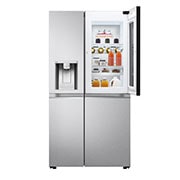 LG Side-by-Side mit InstaView Door-in-Door ®  | Eis-, Crushed Ice- und Wasserspender | 635 Liter Kapazität | EEK E | Metal Sorbet | GSXD91MBAE , GSXD91MBAE
