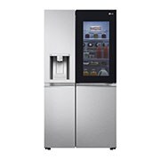 LG Side-by-Side mit InstaView Door-in-Door ®  | Eis-, Crushed Ice- und Wasserspender | 635 Liter Kapazität | EEK E | Metal Sorbet | GSXD91MBAE , GSXD91MBAE