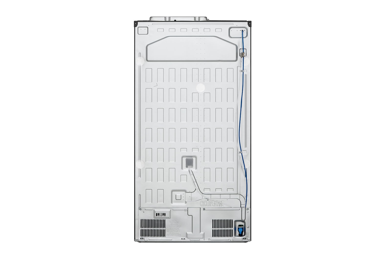 LG Side-by-Side Kühlschrank mit InstaView Door-in-Door® (E, 635L, 179cm hoch) mit Eis-, Crushed Ice-, Wasserspender & internem Wassertank | GSXV81MCLE, GSXV81MCLE