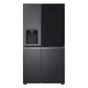LG Side-by-Side Kühlschrank mit InstaView Door-in-Door® (EEK E, 635L, 179cm hoch) mit Eis-, Crushed Ice- und Wasserspender & internem Wassertank | GSXV81MCLE, GSXV81MCLE