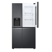 LG Side-by-Side Kühlschrank mit InstaView Door-in-Door® (EEK E, 635L, 179cm hoch) mit Eis-, Crushed Ice- und Wasserspender & internem Wassertank | GSXV81MCLE, GSXV81MCLE