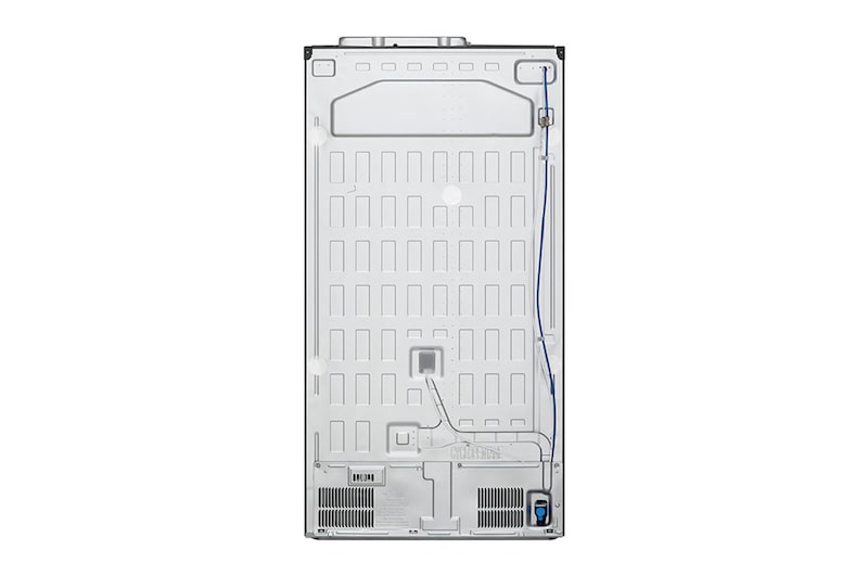 LG Side-by-Side Kühlschrank mit InstaView Door-in-Door® (E, 635L, 179cm hoch) mit Eis-, Crushed Ice- und Wasserspender & internem Wassertank | GSXV81PZLE, GSXV81PZLE