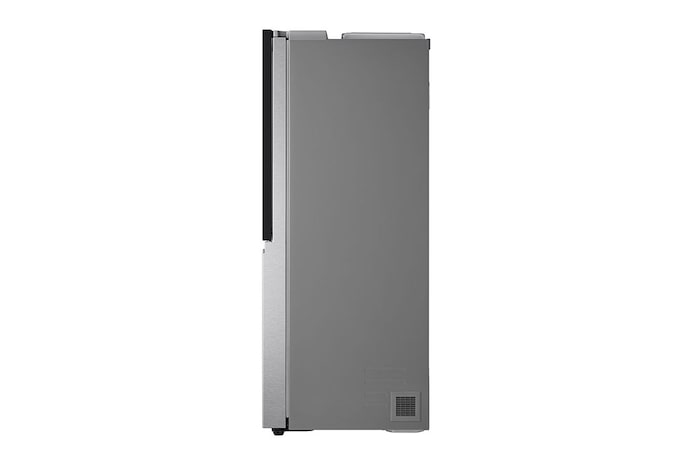 LG Side-by-Side Kühlschrank mit InstaView Door-in-Door® (EEK E, 635L, 179cm hoch) mit Eis-, Crushed Ice- und Wasserspender & Festwasseranschluss | GSXV90MBAE , GSXV90MBAE