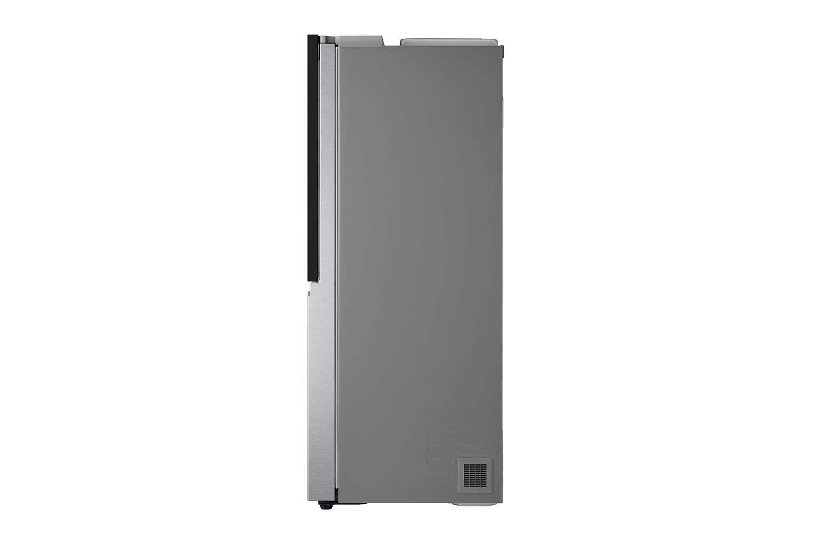 LG Side-by-Side Kühlschrank mit InstaView Door-in-Door® (E, 635L, 179cm hoch) mit Festwasseranschluss & Eis-, Crushed Ice- und Wasserspender | GSXV90MBAE , GSXV90MBAE