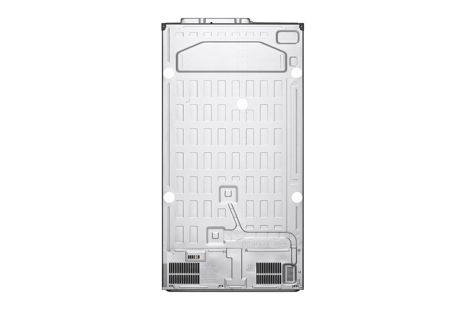 LG Side-by-Side Kühlschrank mit InstaView Door-in-Door® (E, 635L, 179cm hoch) mit Festwasseranschluss & Eis-, Crushed Ice- und Wasserspender | GSXV90MBAE , GSXV90MBAE