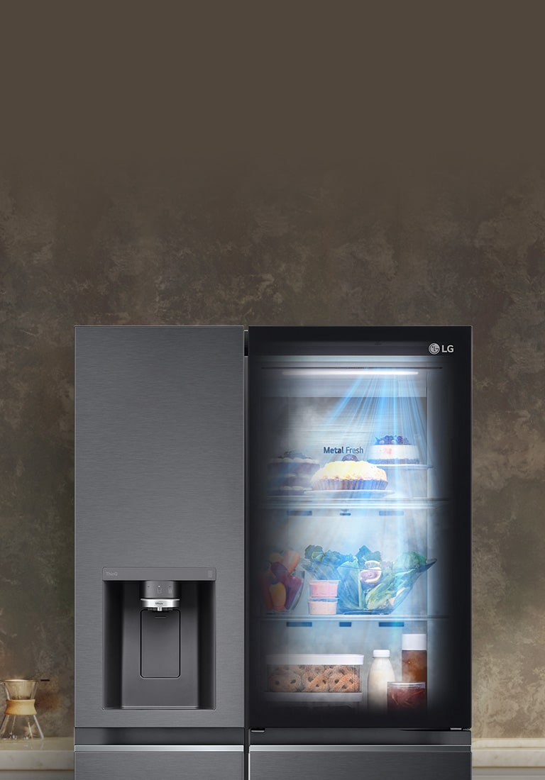 Side-by-Side-Kühlschrank DE LG GSXV91MCAF | LG | 4-türig