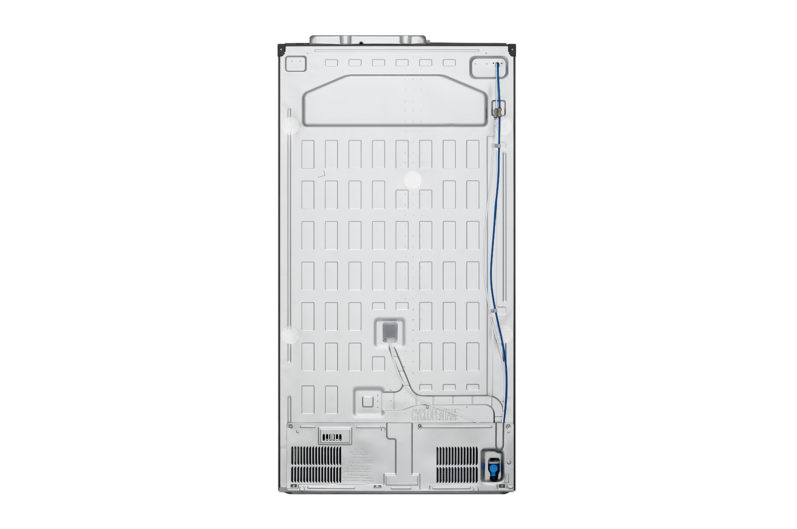 LG Side-by-Side Kühlschrank mit InstaView Door-in-Door® (E, 635L, 179cm hoch) mit Festwasseranschluss & Eis-, Crushed Ice- und Wasserspender | GSXV90MCAE, GSXV90MCAE