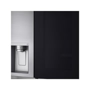 LG Side-by-Side mit InstaView Door-in-Door ®  | Eis-, Crushed Ice- und Wasserspender | 635 Liter Kapazität | Energieeffizienzklasse F | Festwasseranschluss | Platinum Silver | GSXV90PZAF , GSXV90PZAF