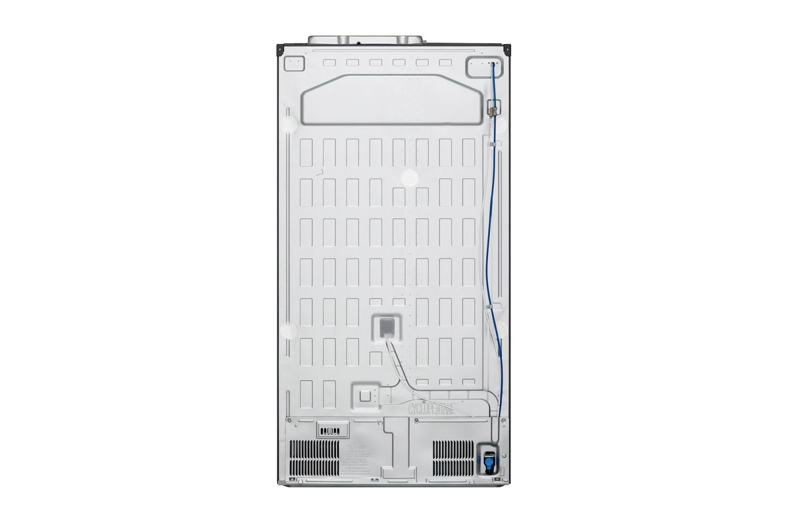 LG Side-by-Side mit InstaView Door-in-Door® | Eis-, Crushed Ice- und Wasserspender  | 635 Liter Kapazität | Energieeffizienzklasse F | Interner Wassertank 4L | Matte Black | GSXV91MCAF, GSXV91MCAF