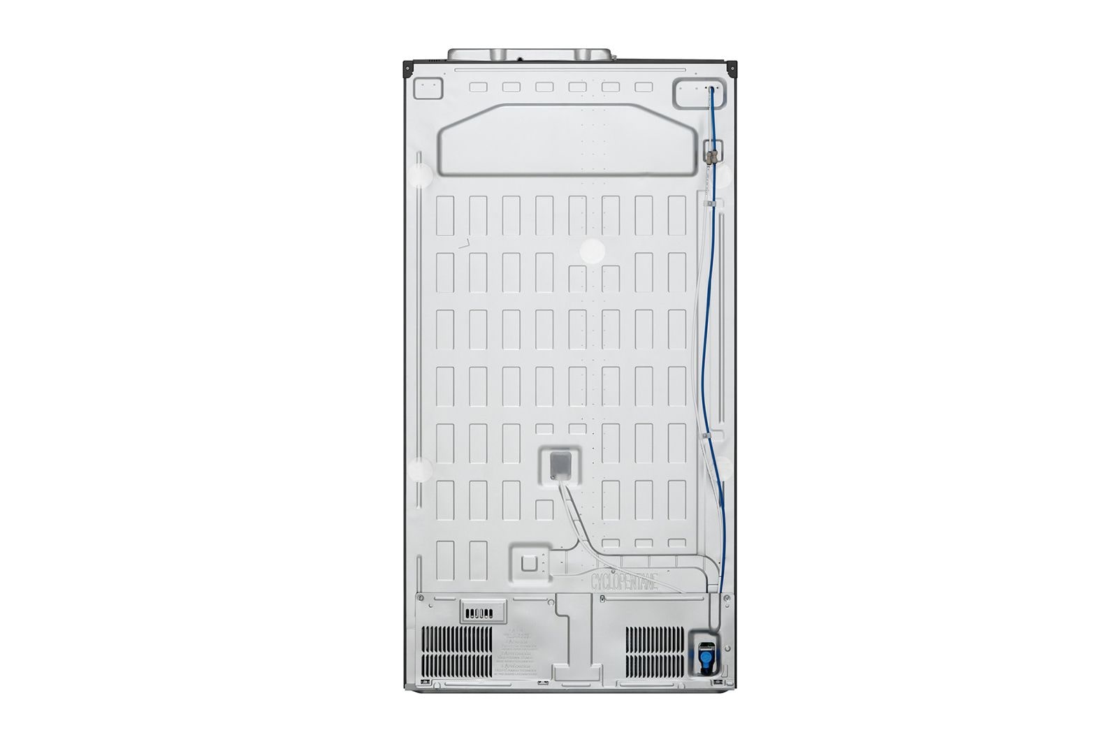 LG Side-by-Side Kühlschrank mit InstaView Door-in-Door® (E, 635L, 179cm hoch) mit Eis-, Crushed Ice- und Wasserspender & internem Wassertank | GSXV91MCLE, GSXV91MCLE