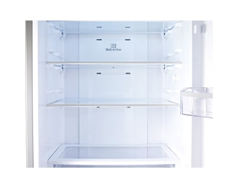 LG Kühl-Gefrierkombination mit , Total No Frost, Fresh O Zone und edler Noble Steel Front, GBB530BLCFS