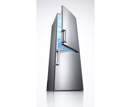 LG Kühl- Gefrierkombination mit Energieeffizienzklasse A+++, Total No Frost und Fresh O Zone, GBB530PZCFB