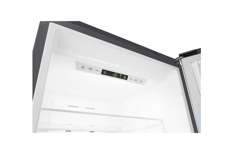 LG Kühl-Gefrierkombination | Dark Graphite Oberfläche | Frische Features, GBB59DSJZS