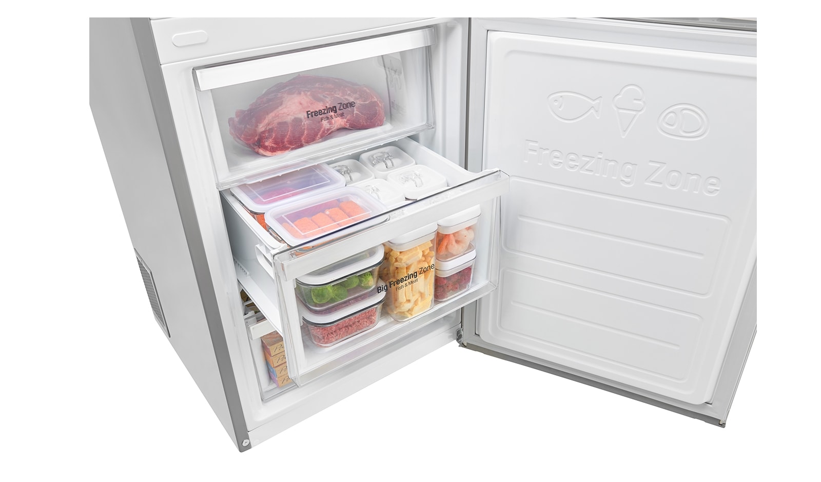LG Kühl-Gefrierkombination mit Total No Frost, GBB59PZFFB