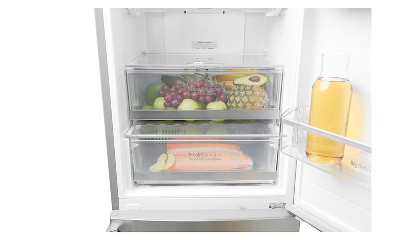 LG Kühl-Gefrierkombination mit Total No Frost, GBB59PZFFB