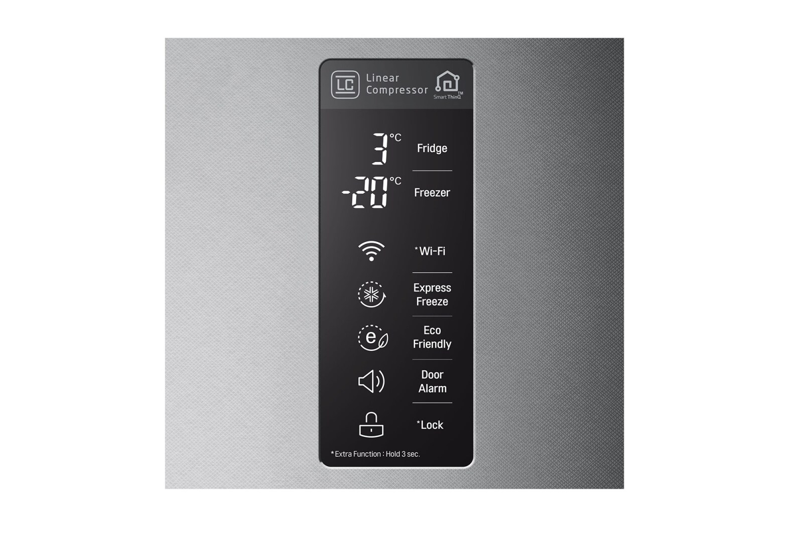 LG Kühl- Gefrierkombinationen mit 318 Litern mit Total No Frost, GBB59SAFFB