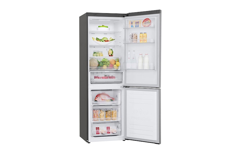 LG Kühl-Gefrierkombination | 341 Liter Nutzinhalt | LINEARCooling™ | SmartThinQ™, GBB61PZFFN