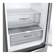 LG Kühl-Gefrierkombination | 341 Liter Nutzinhalt | LINEARCooling™ | SmartThinQ™, GBB61PZFFN