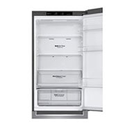 LG Kühl-Gefrierkombination | 341 Liter Nutzinhalt | Energieeffizienzklasse D | Steel | 186 cm hoch | Inverter Linear Compressor® | GBB61PZGFN, GBB61PZGFN