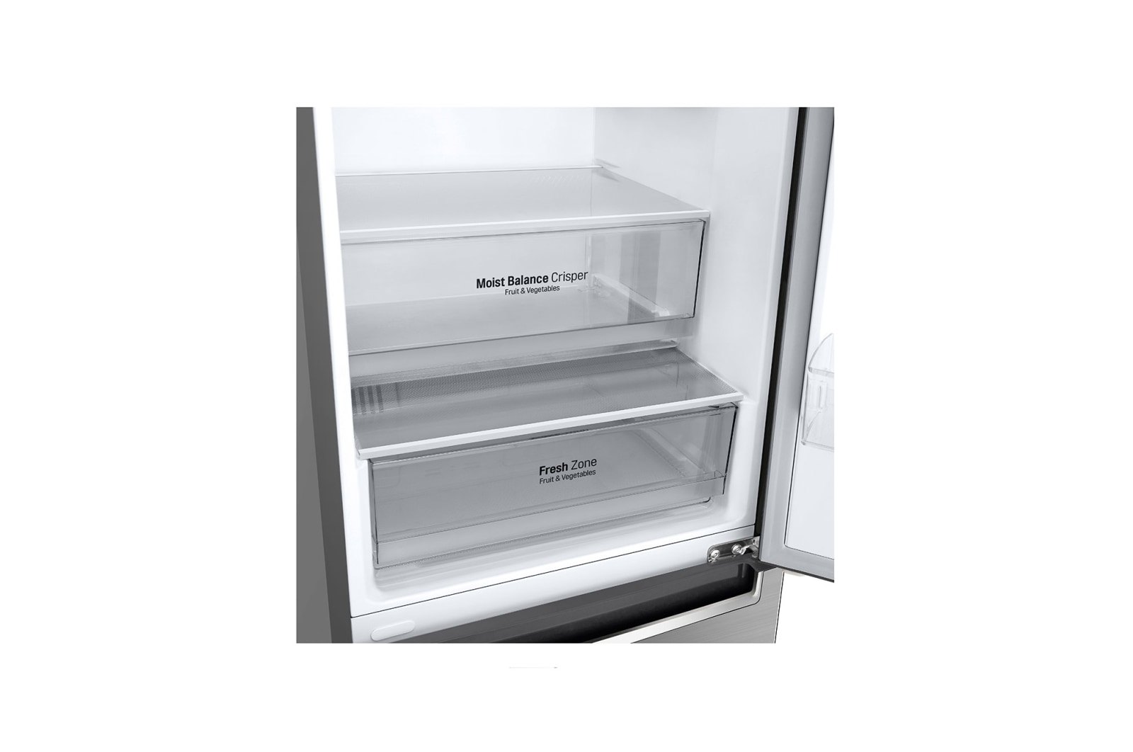 LG Kühl-Gefrierkombination | 341 Liter Nutzinhalt | LINEARCooling™ | SmartThinQ™ , GBB61PZHZN