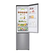 LG ​​Kühl-Gefrierkombination |  ​384​ Liter Nutzinhalt | Energieeffizienzklasse​ D​ | ​Steel​ | ​203cm​ | Inverter Linear Kompressor®​ ​| ​GBB62PZFFN, GBB62PZFFN